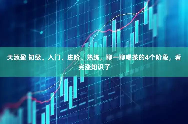 天添盈 初级、入门、进阶、熟练，聊一聊喝茶的4个阶段，看完涨知识了