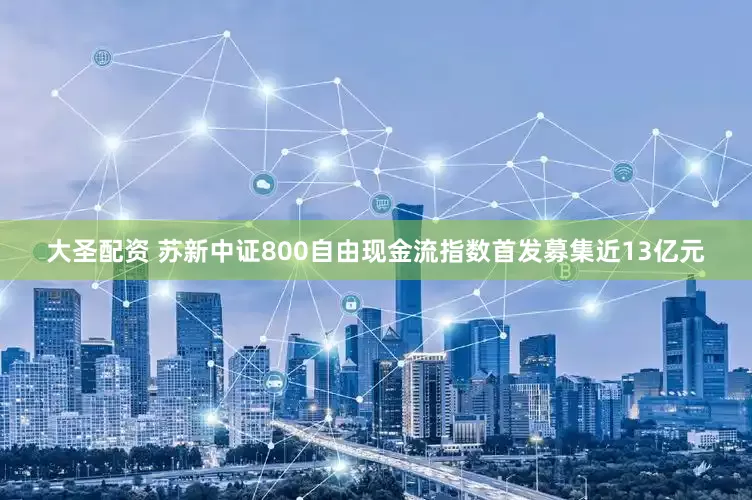 大圣配资 苏新中证800自由现金流指数首发募集近13亿元